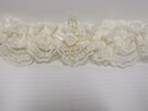 wedding#accessories#bridal#garter#cream