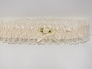 wedding#accessories#bridal#garter#cream