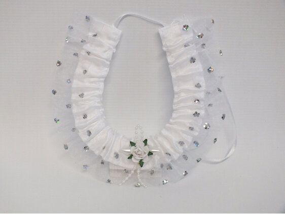 wedding#accessories#bridal#horseshoe#white
