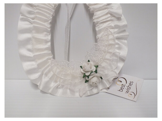 wedding#accessories#bridal#horseshoe#white