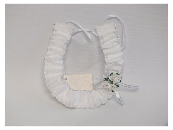 wedding#accessories#bridal#horseshoe#white