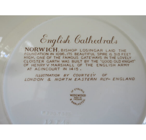 Wedgwood Norwich cathedral