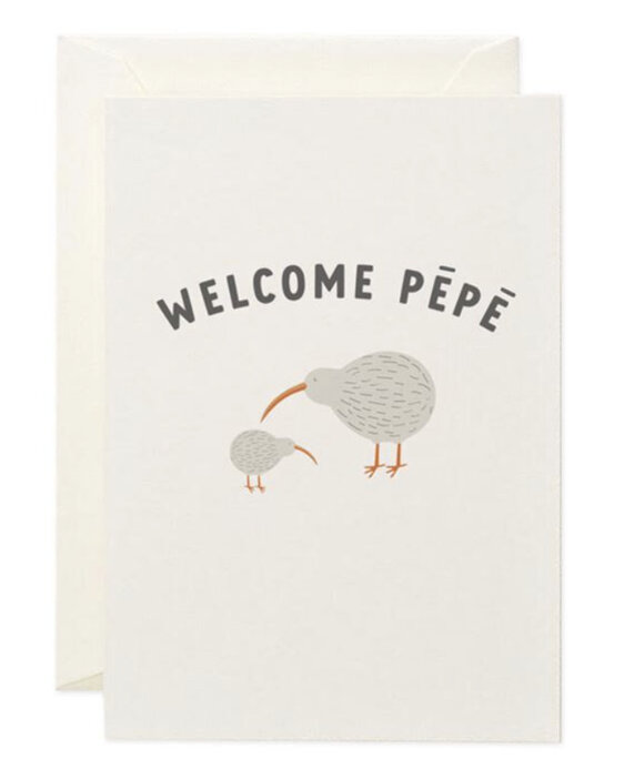 Welcome Pepe - Baby Card by Toodles Noodles