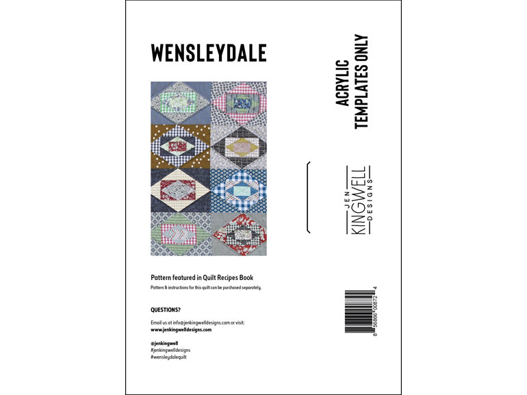 Wensleydale Template from Jen Kingwell