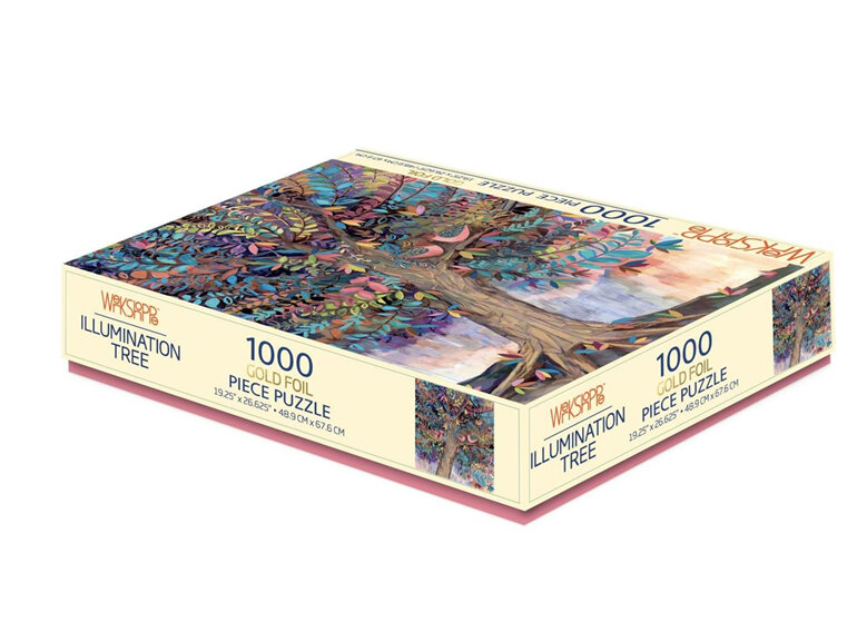 Werkshoppe 1000 Piece Jigsaw Puzzle Illumination Tree