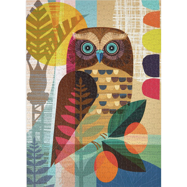 Werkshoppe 1000 Piece Jigsaw Puzzle Ruru Owl