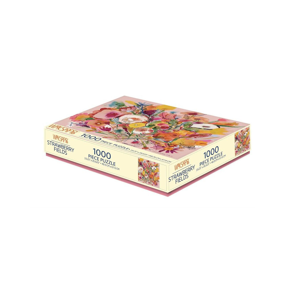 Werkshoppe 1000 Piece Jigsaw Puzzle Strawberry Fields