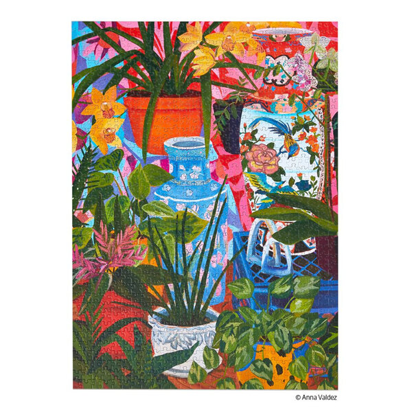 Werkshoppe 1000 Piece Jigsaw Puzzle Tropical Vases