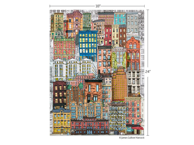 Werkshoppe 500 Piece Jigsaw Puzzle City Life