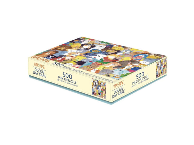 Werkshoppe 500 Piece Jigsaw Puzzle Doggie Day Care