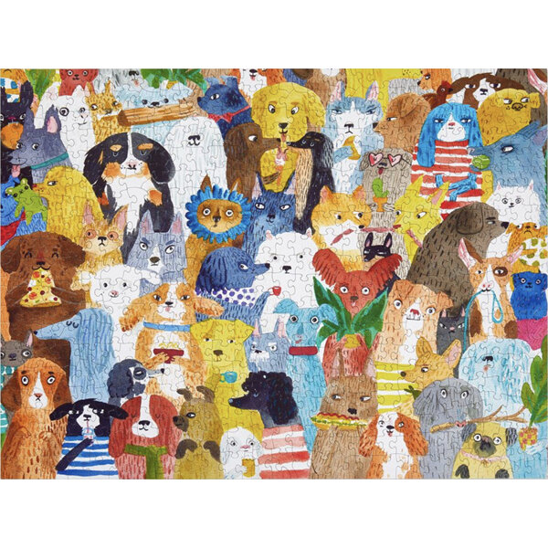 Werkshoppe 500 Piece Jigsaw Puzzle Doggie Day Care