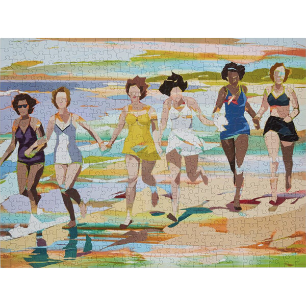 Werkshoppe 500 Piece Jigsaw Puzzle Sunset Swimsuit