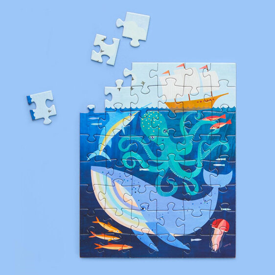 Werkshoppe Snax Size 48 Piece Jigsaw Puzzle Deep Sea Adventure kids