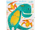 Werkshoppe Snax Size 48 Piece Jigsaw Puzzle T-Rex Dinosaur & Friends