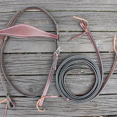 Western Bridle with Reins