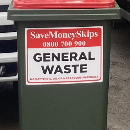 Wheelie Bin 240L Commercial - Weekly Empty - Paid Annually