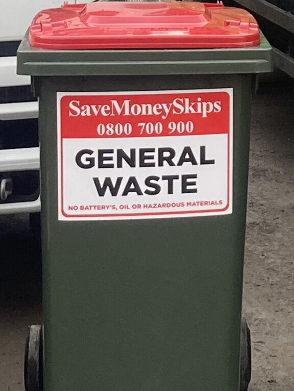 Wheelie Bin 240L Commercial - Weekly Empty - Paid Annually