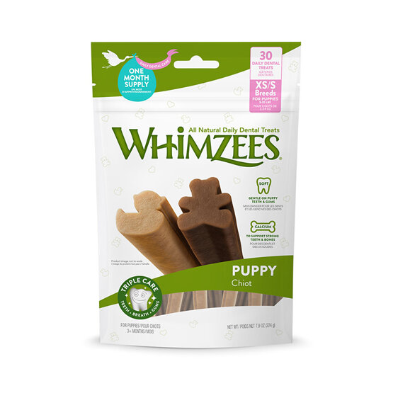 Whimzees Puppy Dental Dog Treats