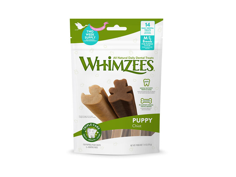 Whimzees Puppy Dental Dog Treats