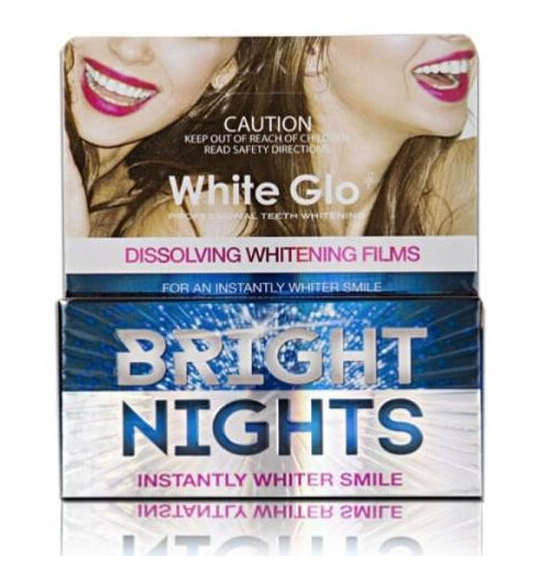 WHITE GLO BRIGHT NIGHTS WHITENING STRIPS