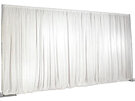 WHITE Wall Drape 7.20m Wide x 4.80m High max