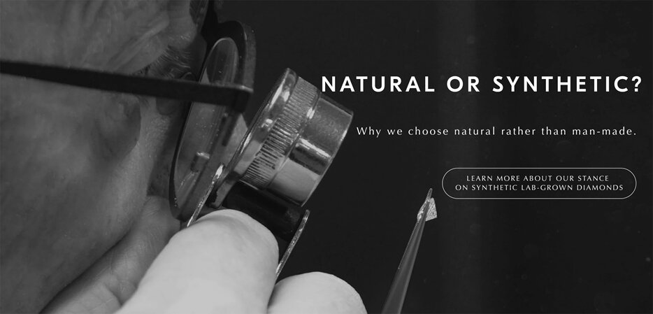 Why we choose natural rather than man-made diamonds and gemstones?