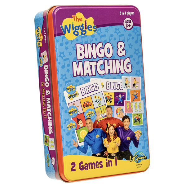 Wiggles Bingo & Matching Game in a Tin