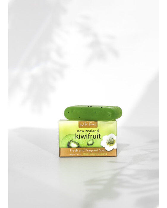 Wild Ferns Kiwifruit Fresh and Fragrant Guest Soap 40g