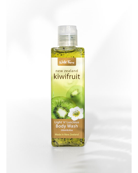Wild Ferns Kiwifruit Light 'n' Luscious Body Wash 250ml