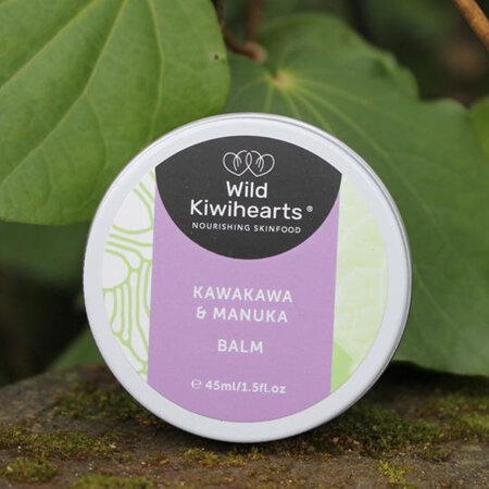 Wild Kiwihearts Kawakawa & Manuka Balm 45ml