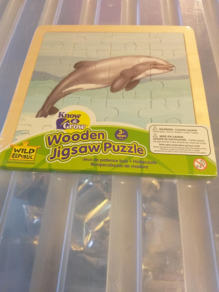 Wild Republic Dolphin 20pc Puzzle