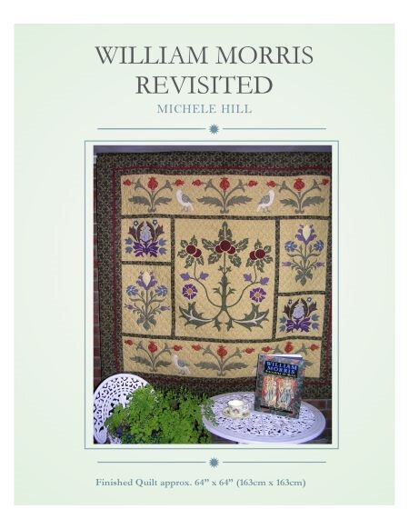 William Morris Revisted Applique Quilt Pattern