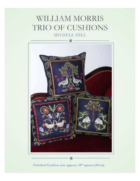 William Morris Trio of Cushions Pattern