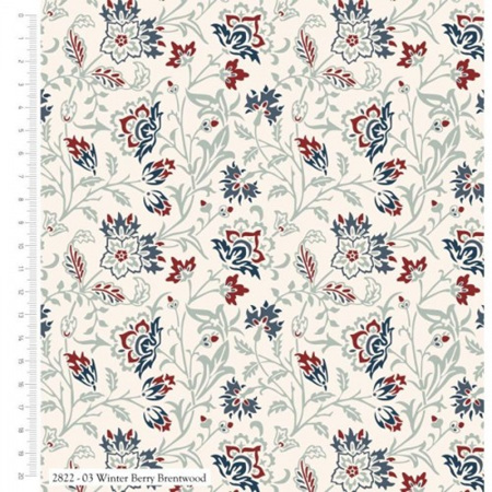 William Morris Winter Berry Brentwood - White