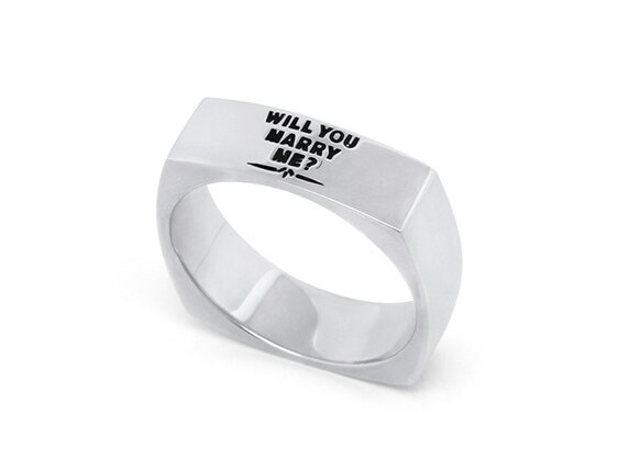 Wilshi Metro Proposal and temporary engagement ring for Men