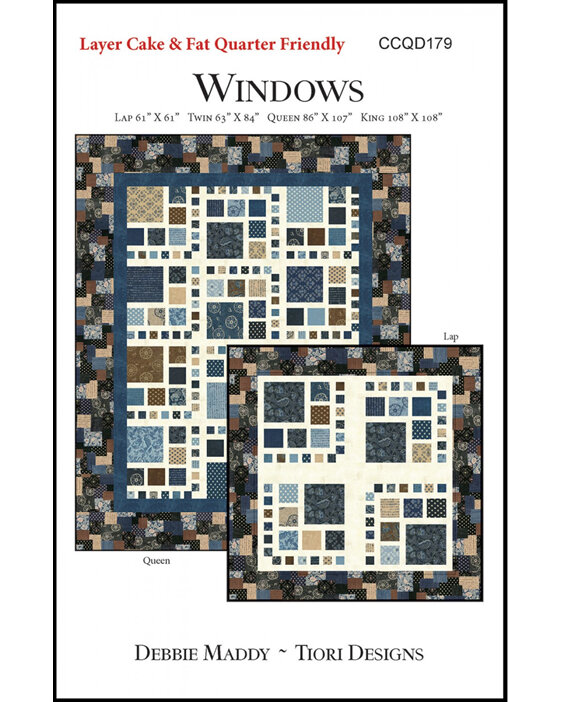 Windows Quilt Pattern from Calico Carriage by Debbie Maddy