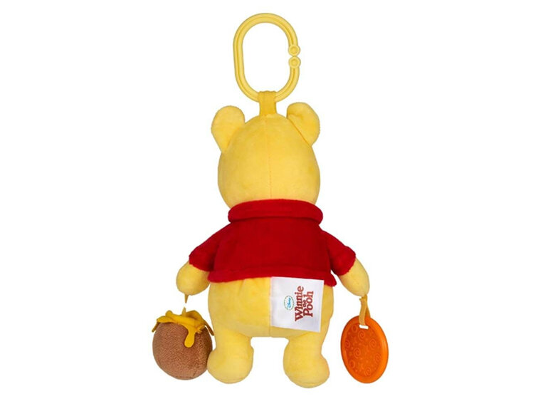Winnie the Pooh Attachable Activity Soft Toy baby stroller carseat