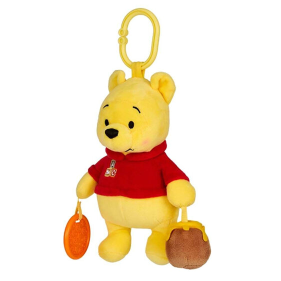 Winnie the Pooh Attachable Activity Soft Toy baby stroller carseat
