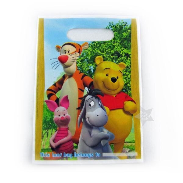 Winnie the Pooh - Loot Bags pack of 8