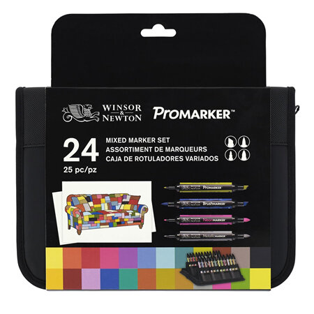 Winsor & Newton Promarkers Mixed Wallet