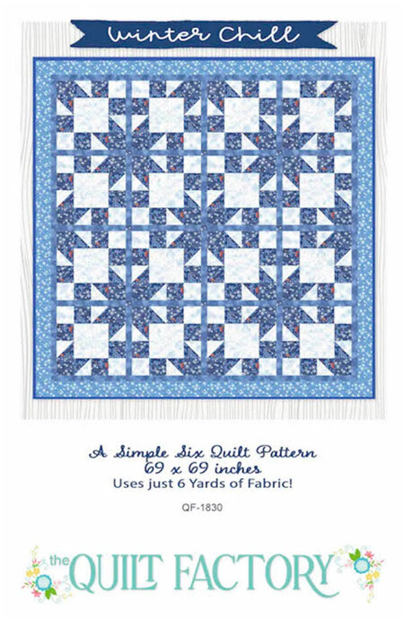 Winter Chill Quilt Pattern by Deb Grogan of The Quilt Factory