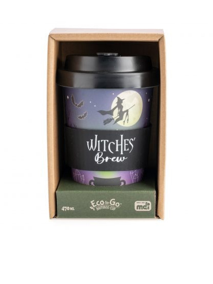 Witches bamboo travel cup