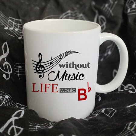 Without Music Mug