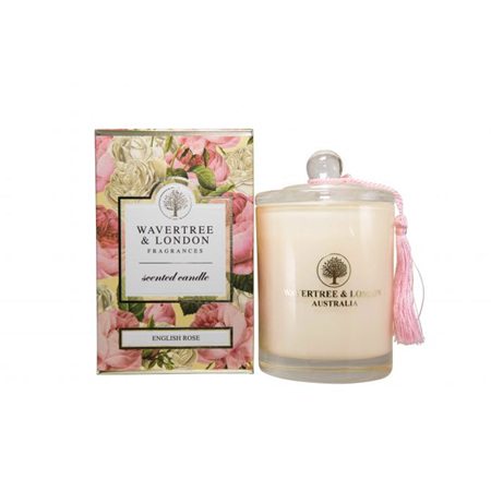 W&L Candle English Rose 303g