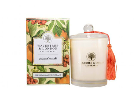 W&L Candle Persim. Currant Red 330g
