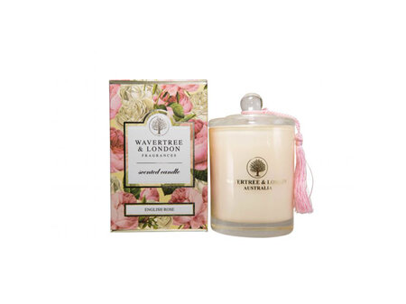 WL ENGLISH ROSE CANDLE