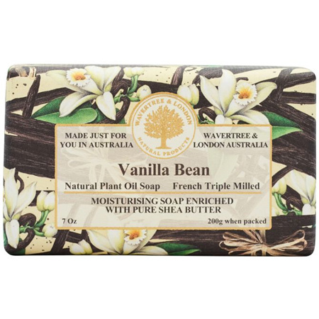 W&L Soap Vanilla Bean 200g