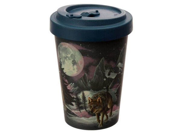 Wolf Biodegradable Travel Mug