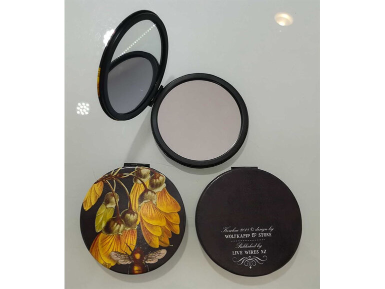 Wolfkamp & Stone Cosmetic Mirror Kowhai & Bee