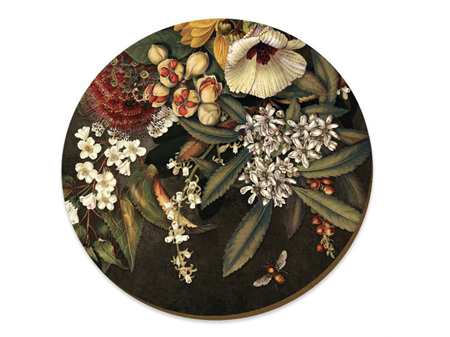 Wolfkamp & Stone Old Master Placemat Kohekohe Pods & Flowers